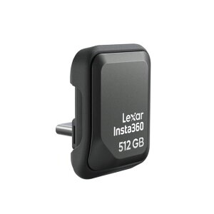 Insta360�N�C�b�N���[�_�[512GB�|�[�^�u��SSD|�O�t��USB-C�������[�X�e�B�b�NAcePro2/X5/X4Air�Ή��AiPhone�EAndroid�EPC�Ή�|Lexar�����J���E�N���G�C�^�[����