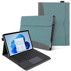 Surface Go 4/3/2/1 10.5�C���`�p�� �P�[�X ������ �c�[�g���z�F �u�b�N�� ���ޓ��� �|�P�b�g�t�� �T�[�t�F�X go 4 3 2 1 ��p�J�o�[ �J�[�h���[ �y�����[ �X�^���h�@�\ �L�[�{�[�h�����[�\ �S�ʁc