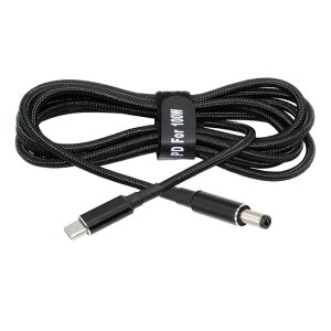 CABLECC USB-C 100W 20V���͂���DC 5.5*2.1MM PD�d�� 65W�o�͏[�d�P�[�u�� QC PD TYPE-C�Ή� �m�[�g�p�\�R���p
