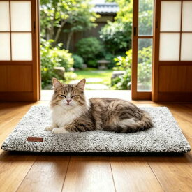 ペット用ホットカーペット電気不用猫用ホットマット洗えるペットヒーター猫あったかグッズペット用保温マット体温で蓄熱猫ベッド寒さ対策冬グッズやわらかあったか小動物対応滑り止…