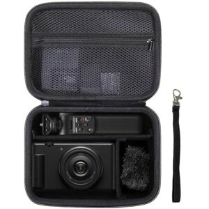 Mocamoro �J�����P�[�X ZV-1�r�f�I�J���� Vlog�f�W�^���J���� �ی�L�������O�o�b�O(�u���b�N)