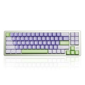 YUNZII AL71 68% �Q�[�~���O�L�[�{�[�h �t���A���~CNC �z�b�g�X���b�v�Ή� ���� �K�X�P�b�g ���J�j�J���L�[�{�[�h NKRO 2.4GHz���C�����XBT5.0/USB-C �L�� RGB�o�b�N���C�g Win/Mac�p �����蕨