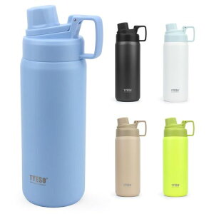TYESO ���� 750ml �^��f�M �X�e�����X�{�g�� ������ �L�� �ۗ� �X�|�[�c�{�g�� �y�� �􂢂₷�� �R��h�~ �t�^��̌^�n���h�� ��l �q�� �W�� �A�E�g�h�A