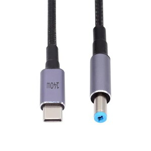 Cablecc USB-C Type C ���� - DC 20V 5.5 * 2.1mm �o�͓d�� 100W 135W 140W 65W PD�[�d�P�[�u�� �m�[�g�p�\�R���p