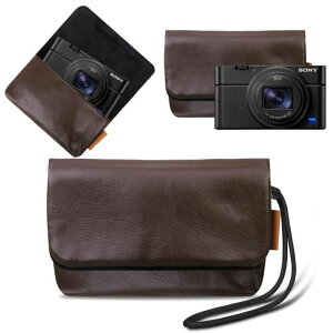 Lacdo �J�����P�[�X�o�b�O �Ή��@�� �\�j�[ RX100 VII/ RX100 VI/ Rx100 V/rx100 IV/rx100 III �f�W�^���J�����p �\�t�g���U�[���ی�J�����g���x���|�[�`�X���[�u