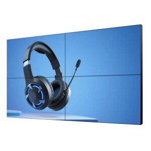 Canlarriz 55�C���` �����t���[���t���r�f�I�E�H�[�����j�^�[ 3.5mm�����x�[�� HDMI���[�v�Ή� FHD �V�[�����X�A�� VESA��t�� 24���ԘA���ғ� 2x2/3x3/4x4�\�� �R���g���[�����[������