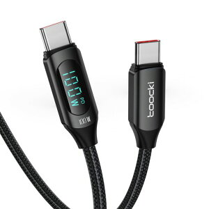 toocki usb c �P�[�u�� 100W LED�f�B�X�v���C�t���y�u���b�N 1M�z �^�C�vC PD�}���[�d typec �i�C�����҂� iPhone 17/iPhone 16/iPhone 15/Plus�AMacBook
