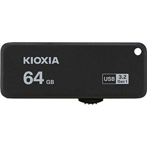 KIOXIA USB�t���V���������[ 64GB USB2.0�Ή� KUS-3A064GK(39973)