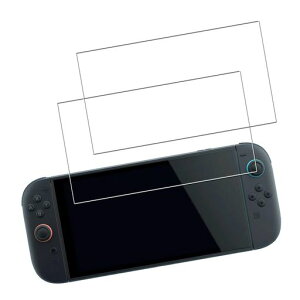 For Switch 2 �K���X�t�B���� �t���ی�t�B���� ���Y���Ɏq�f�ސ� 9H �\�ʍd�x �����K���X �Ϗ��� ��ʕی�t�B���� 2���Z�b�g