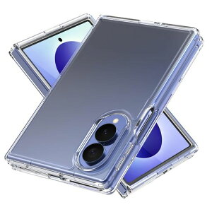 Galaxy Z Fold 8 �p �P�[�X �N���A PC�w�� �M�����N�V�[ SC-56G �Ή� ���� �J�o�[ �o���p�[ SMPURF
