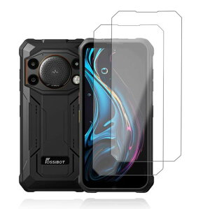 �y2���Z�b�g�zFor FOSSiBOT F110 Pro �p �t�B���� �K���X�t�B���� KONXISA FOSSiBOT F110 Pro �X�}�[�g�t�H���̃X�N���[���v���e�N�^�[ ���{���Ɏq�f�� 99% �����ߗ� 9H�d�x �ϏՌ� �w��h�~ ���� ����