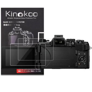 kinokoo OM-5 �t���ی�t�B����,OLYMPUS OM SYSTEM OM-5�ی�t�B���� �f�W�^���J����OM SYSTEM OM-5�p �d�x9H �����ߗ� �ώw�� �C�A���� �����K���X ����0.25mm 2���Z�b�g(OM SYSTEM