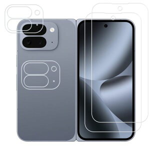 HKKAIS �y2+2���Z�b�g�z���{���Ɏq�̗p Google Pixel 10 Pro Fold �p �K���X�t�B���� �J�����t�B���� ���� �K���X �t�� �ی� �t�B����