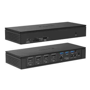 WAVLINK USB-C DisplayLink �h�b�L���O 4��� 4K �f���A��5K PD�Ή�