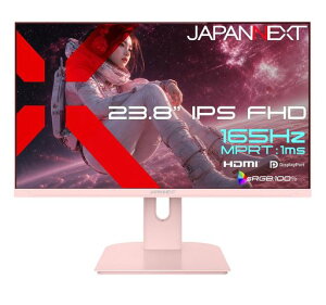 �yEC�T�C�g����zJAPANNEXT 23.8�C���` IPS�p�l������ 165Hz/1ms(MPRT)�Ή� �t��HD(1920x1080)�𑜓x �Q�[�~���O���j�^�[(�s���N) JN-Ei238G165F-PK HDMI DisplayPort