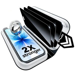 ESR iPhone 17 �̂������h�~�t�B���� �b�\�v�� 15KG�ϏՌ� 16Pro/17���p �K���X�t�B���� �`�����h�~ 3������ �ČRMIL�K�i
