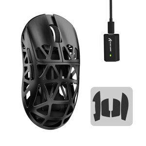 MAMBASNAKExATTACK SHARK R2 �}�O�l�V�E�������}�E�X �Q�[�~���O�}�E�X 8k�}�E�X PixArt PAW3950 ���Z���T�[ 47g ���y�� 3���[�h�ڑ� Bluetooth/2.4G���C�����X/USB-C�L�� �_�u���`�����l��