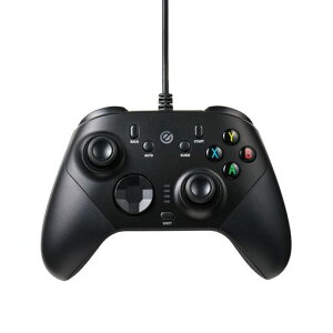 �G���R�� �Q�[���p�b�h �L�� XInput DirectInput Xbox�n�z�u �z�[���G�t�F�N�g �w�ʃ{�^������ 15�{�^�� �u���b�N JC-GP60XVBK
