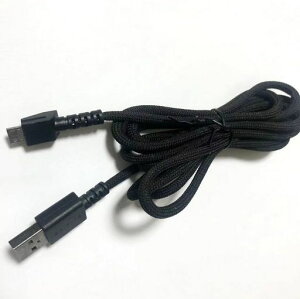 AQQUP USB�[�d�P�[�u�� �Ή�Razer Basilisk & �Ή�Razer Viper Ultimate Hyperspeed �y�ʃ��C�����X�Q�[���}�E�X�p 1.8M