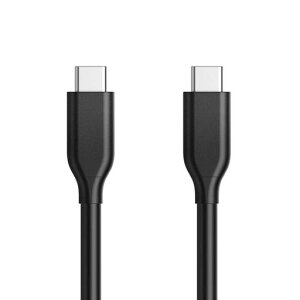 NFHK Type-C USB-C�I�X-�I�X USB 2.0 �o�[�W���� �f�[�^�P�[�u�� PD 65W �m�[�g�p�\�R��&�g�ѓd�b�p �u���b�N 100cm