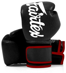 Fairtex bgv9�u���b�N/�z���C�g/���b�h�FPro�g���[�j���O�O���[�u���L�V�R�X�^�C�� ? Velcro