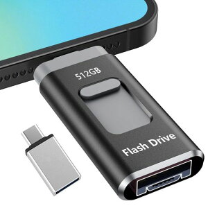 �y��p�A�v���s�v�zUSB�������[512GB iPhone �Ή� USB������ ���� �f�[�^ �o�b�N�A�b�vphone�ʐ^�f�[�^�ۑ� �e�� �t���b�V�������� �^�C�vc