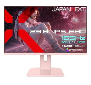 �yEC�T�C�g����zJAPANNEXT 23.8�C���` IPS�p�l������ 165Hz/1ms(MPRT)�Ή� �t��HD(1920x1080)�𑜓x �Q�[�~���O���j�^�[(�s���N) JN-Ei238G165F-PK HDMI DisplayPort