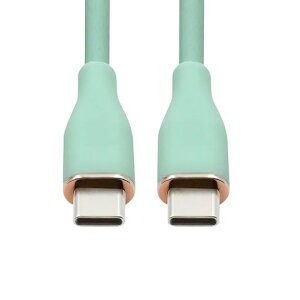 NFHK �J���t�� USB-C 480Mbps �^�C�vC �I�X-�I�X �P�[�u�� ���\�t�g ������ 65W �n�C�p�[�X�[�p�[�t���L�V�u���R�[�h �O���[�� 2m