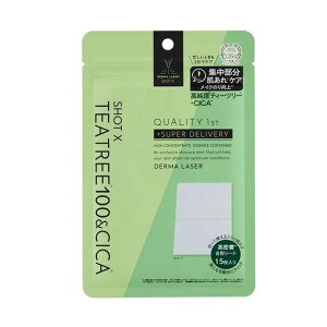 �N�I���e�B�t�@�[�X�g(Quality 1st) �_�[�}���[�U�[ �V���b�gX �X�[�p�[TEATREE 100 + CICA �V�[�g (15������) �����p �V�[�g�}�X�N/������ (�e�B�[�c���[) ���{��