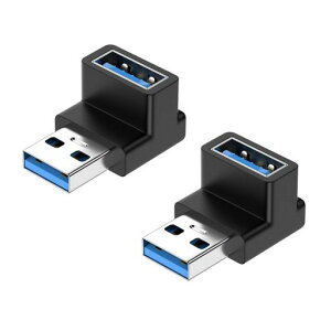 �yZixui�zUSB 3.0 �A�_�v�^ �ϊ��A�_�v�^ Type A �^�C�v A �I�X ���X 2 ���� 90 �x ���p�ϊ� 10Gbps �f�[�^�]�� �[�d �T�|�[�g PC ���b�v�g�b�v �n�[�h�h���C�u �L�[�{�[�h �݊��� ���p�r �g���₷��