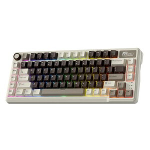 RK ROYAL KLUDGE L75 ���J�j�J���L�[�{�[�h�A�K�X�P�b�g�A�Z���u���A�{�^��/�}�N���L�[�A�^�b�`�\�l�[���v���[�g�A�g���C���[�hBT/2.4G/USB-C 75%