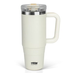 TYESO �^���u���[ 0.9L ���� �ۗ� �X�e�����X�{�g�� �E�H�[�^�[�{�g�� �X�g���[ �����t�� �W���b�L �A�E�g�h�A �^��f�M ��d�\�� �L�� ��e�� ���� ���̎q �j�̎q 900ml �z���C�g