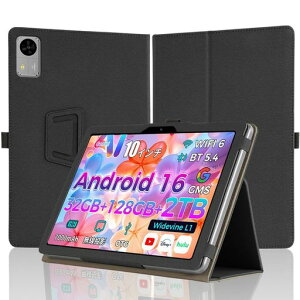 For TECLAST M50T ��p�P�[�X Teclast Android 16 �^�u���b�g 10�C���` �p�ی�P�[�X �莝���o���h�t�� �����₷�� �X�^���h�@�\ ���p�x�Ή� �����^�� �ϏՌ� �����h�~ (�u���b�N)