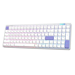 EPOMAKER Luma100 ���[�v���t�@�C���A���~�����J�j�J���L�[�{�[�h ���^���C�����X�Q�[�~���O�L�[�{�[�h �e���L�[�t�� �O�̐ڑ����@