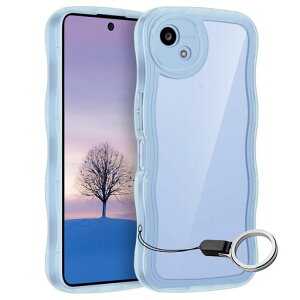 AQUOS wish5 �P�[�X �N���A�u���[ �E�F�[�u SH-52F TPU�g��̃o���p�[ ���� �X�}�z�P�[�X ���킢�� ���˂��� �A�N�I�X �E�B�b�V��5 SH-52F �E�F�[�u �f�U�C�� ���� �؍� �����p ���^ �l�C ������c