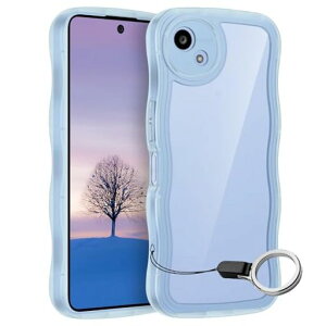 AQUOS wish5 �P�[�X �N���A�u���[ �E�F�[�u SH-52F TPU�g��̃o���p�[ ���� �X�}�z�P�[�X ���킢�� ���˂��� �A�N�I�X �E�B�b�V��5 SH-52F �E�F�[�u �f�U�C�� ���� �؍� �����p ���^ �l�C ������c
