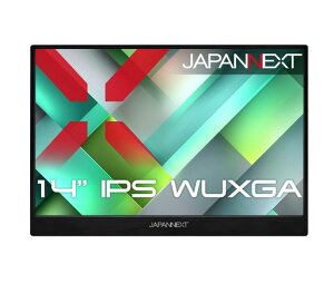 JAPANNEXT 14�C���` IPS�p�l������ WUXGA(1920x1200)�𑜓x ���o�C�����j�^�[ JN-MD-IPS14WX miniHDMI USB-C �A�X�y�N�g�� 16:10 �������L�b�N�X�^���h���� �t�F���g�P�[�X���� �y2�N�ۏ؁z