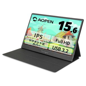 Acer AOPEN ���o�C�����j�^�[ 16PM1QAbmiuuzx 15.6�C���` IPS ����� �t��HD 60Hz 5ms PC/Switch/PS4���� Mini HDMI/Type-C�ڑ� �y��0.75kg ����10.1mm