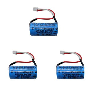 TLALOC ENERGY 3�Z�b�g SH384552520 [PSE�F�؍�] ��p �Z��p�΍Ќx�������p�d�r CR-2/3AZ 3V ���`�E���d�r