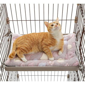 PAWZRoad猫ベッドペットベッド犬ベッドマットケージ用両面使用ズレ防止滑り落ち防止四隅紐付き頑丈丈夫通年利用2way多機能犬猫小動物敷くリバーシブル洗えるふわふわキャットタワーソフ…