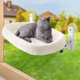 GUUSII折畳み式ねこハンモックねこベッドクッション吸盤猫窓用ハンモック猫窓ベッド窓ハンモック猫窓ベッド吸盤式ペットベッドねこネコキャットハンモックキャットマット窓際マット通…