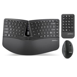 Perixx �؃��b�N�X PERIDUO-606 �G���S�m�~�N�X�L�[�{�[�h �}�E�X �e���L�[ �O�_�Z�b�g �L�[�����^ ���߉\�p�[�����X�g�t�� �`���g�z�C�[������ �����u������ �p��z��y���K�ۏؕi�z (���C�c