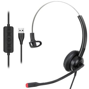 �w�b�h�Z�b�gUSB�ڑ� �m�C�Y�L�����Z�����O �}�C�N�t���w�b�h�Z�b�g �Ў� USB-A PC�p�w�b�h�z�� �~���[�g�@�\�Ɖ��ʒ��ߕt�� �L���w�b�h�z�� 350°��] ���E���p Mac PC�Ή� Skype Zoom Web��c �e�c