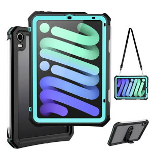 ipad mini7�h���P�[�Xipad mini6 �h���J�o�[2024/2021��7/6���� 8.3�C���` IP68 �h���K�i �y�� ���^ �ϏՌ� ���� �S�ʕی� ���S�� �X�^���h�@�\�t�� �X�g���b�v�t�� �X�^���h�@�\ �A�E�g�h�A �����C