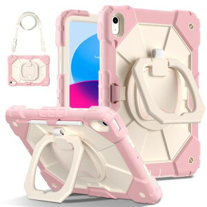 GOOVEN �K��iPad 10 ��10����/iPad A16 ��11���� 2025 �p�̃P�[�X 360°���� ����� �L�b�Y ��� ������t�� ��]�� �L�b�N�X�^���h �n���h�X�g���b�v �V���R�� �A�E�g�h�A ���u�� �c�u�� �y���z���_�c