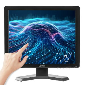 Upinva 15�C���` �Ód�e�ʎ��^�b�`���j�^�[|10�_�}���`�^�b�`�Ή�|1024x768 HDMI/VGA/AV/USB/BNC����|�����X�s�[�J�[|POS/PC/PS5/PS4/Switch�p LED���j�^�[