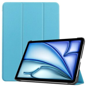iPadAir11�C���`M3/M2(2025/2024)�AiPadAir5/4�P�[�X10.9�C���`�O�܂�X�^���h�I�[�g�X���[�v�@�\�t�����^�y�ʕی�J�o�[��F