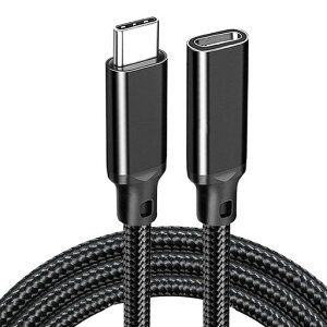USB C �����P�[�u�� 1.5M 20Gbps�����f�[�^�]�� 240W PD�}���[�d 8K@60Hz�f���Ή� �A���~����➑�&���ϋv�i�C�����҂� USB3.2 Gen2x2 �^�C�vC�����R�[�h 5A �X�}�z/�^�u���b�g/�m�[�g�p�\�R���Ή� �u���c