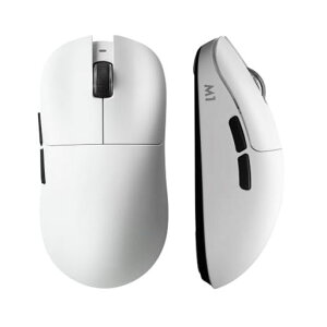 YUNZII M1 ���C�����X�Q�[�~���O�}�E�X 3���[�h(2.4GHZ/BLUETOOTH/�L��) �Q�[�~���O�}�E�X PAW3311�Z���T�[���� 10000DPI �[�d�����C�����X�}�E�X 5�v���O���}�u���{�^���t�� WIN &
