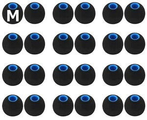 A-Pcas �C���[�s�[�X 2��ލd�x�̃V���R���̑g�ݍ��킹���n�C�u���b�h�C���[�s�[�X M�T�C�Y24���� �Չ��� �d�ቹ���� Sony�p 1000xm5�p 1000xm4�p WI-C100�p ���a�_�C����3.8mm~4.5mm�J�i���^�C���z�c